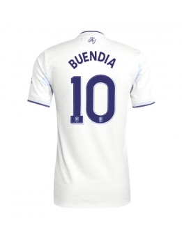 Billige Aston Villa Emiliano Buendia #10 Tredjedrakt Dame 2025-26 Kortermet